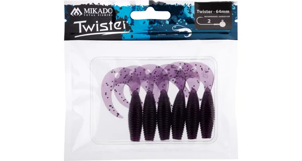 MIKADO - Twister 6,4 cm Grape 6 ks