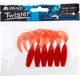 MIKADO - Twister 6,4 cm Red 6 ks