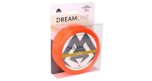 MIKADO - Vlasec Dreamline Carp Fluo Orange 1200 m 0,3 mm 9,73 kg