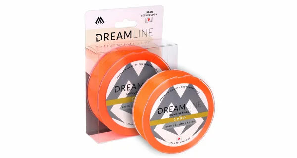 MIKADO - Vlasec Dreamline Carp Fluo Orange 1200 m 0,33 mm 10,51 kg