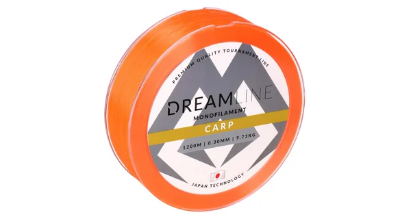 MIKADO - Vlasec Dreamline Carp Fluo Orange 1200 m 0,38 mm/14,30 kg