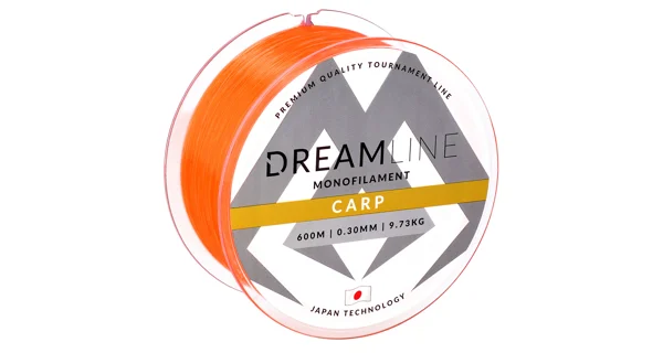 MIKADO - Vlasec Dreamline Carp Fluo Orange 600 m 0,38 mm/14,30 kg