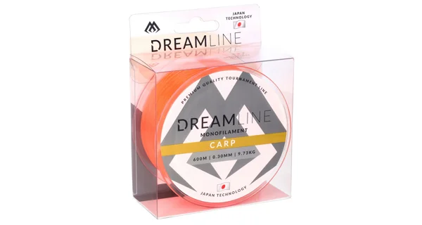 MIKADO - Vlasec Dreamline Carp Fluo Orange 600 m 0,38 mm/14,30 kg