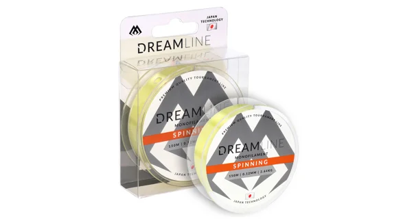 MIKADO - vlasec - dreamline spinning - 0.12mm/2.64kg/150m - žlté - 1 cievka