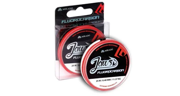 MIKADO - Vlasec Fluorocarbon Jaws 0,35 mm 8,76 kg 25 m
