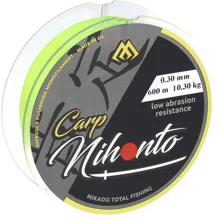 MIKADO - Vlasec Nihonto Carp Fluo/Žltá 600 m 0,25 mm/7,30 kg