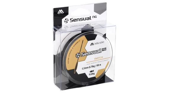 MIKADO - Vlasec Sensual NG Match 150 m 0,20 mm/7,5 kg Čierna
