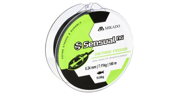 MIKADO - Vlasec Sensual NG Method Feeder Black 150 m 0,16 mm