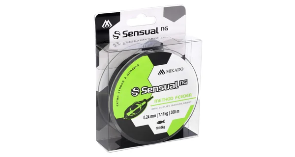 MIKADO - Vlasec Sensual NG Method Feeder Black 300 m 0,26 mm