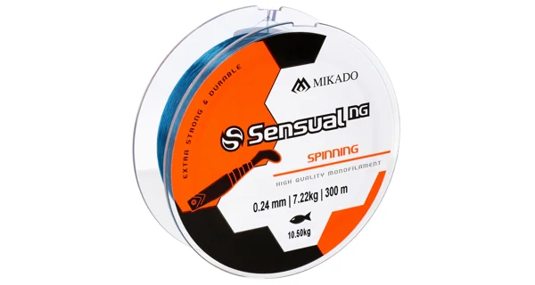 MIKADO - Vlasec Sensual NG Spinning Blue 300 m 0,10 mm