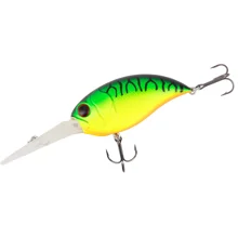 MIKADO - Wobler Crazy Crank Plávajúce 6,2 cm 19,7 g Fire Tiger