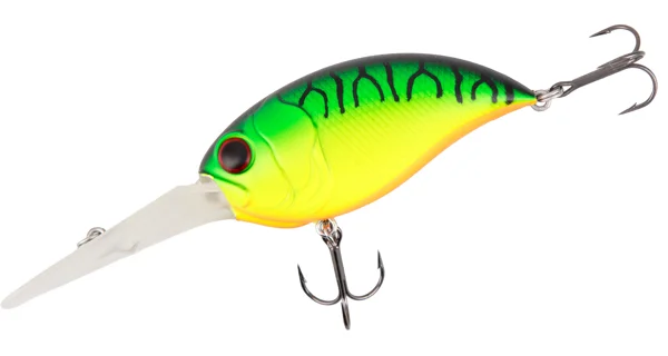 MIKADO - Wobler Crazy Crank Plávajúce 6,2 cm 19,7 g Fire Tiger
