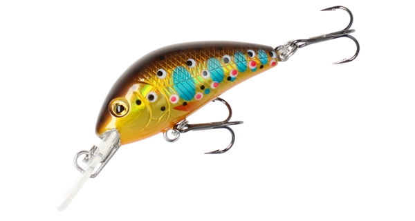 MIKADO - Wobler Fishunter Cavalier Plávajúce 4 cm Brown Trout