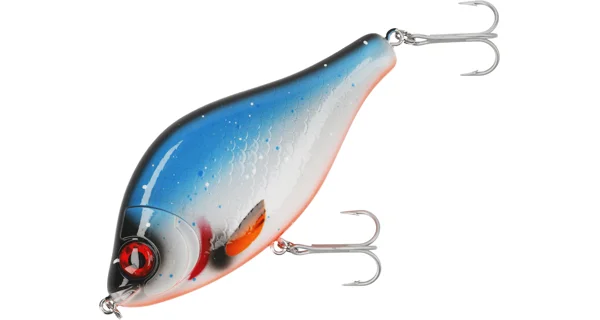 MIKADO - Wobler MFT JERK - 10 cm Blue Roach Potápavý