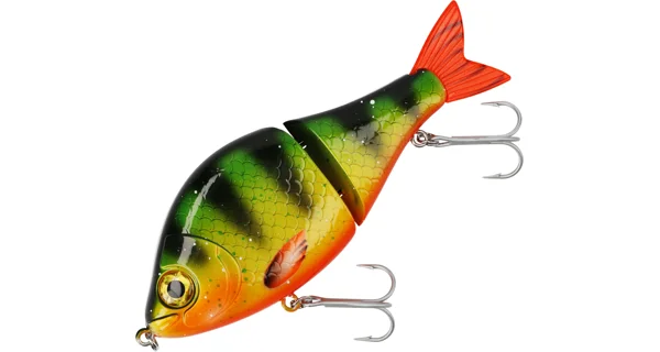 MIKADO - Wobler MFT Swimbait 13 cm Hot Perch Voľne Potápavý