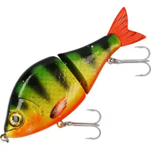 MIKADO - Wobler MFT Swimbait - 7 cm Hot Perch Voľne Potápavý