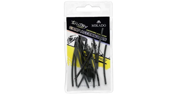 MIKADO - Zmršťovacia hadička 2,8 x 1,7 mm 15 ks Tmavá zelená