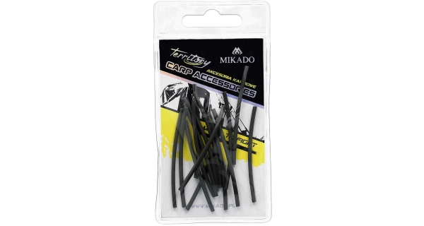 MIKADO - Zmršťovacia hadička 3 x 1,8 mm 15 ks Tmavá zelená