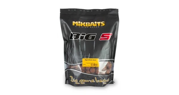MIKBAITS - BiG boilies 1 kg BigS Kalmárka Javor 24 mm