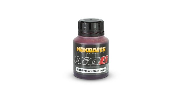 MIKBAITS - Big ultra dip 125 ml - BigB broskyňa black pepper