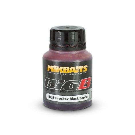 MIKBAITS - Big ultra dip 125 ml - BigB broskyňa black pepper