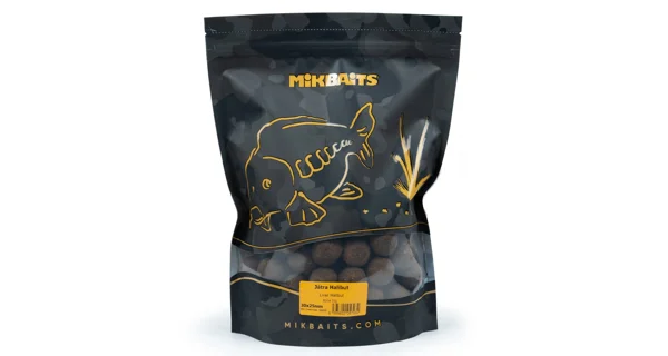 MIKBAITS - Boilie Catfish 50x30 mm 1 kg Pečeň Halibut