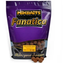 MIKBAITS - Boilie Fanatica 24 mm 900 g Krab ančovička mango