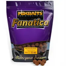 MIKBAITS - Boilie Fanatica 40 mm 300 g Krab ančovička mango