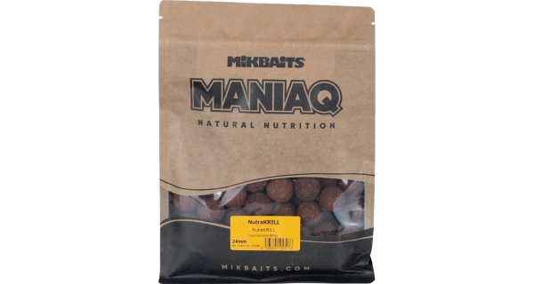 MIKBAITS - Boilie ManiaQ NutraKrill 20 mm 800 g