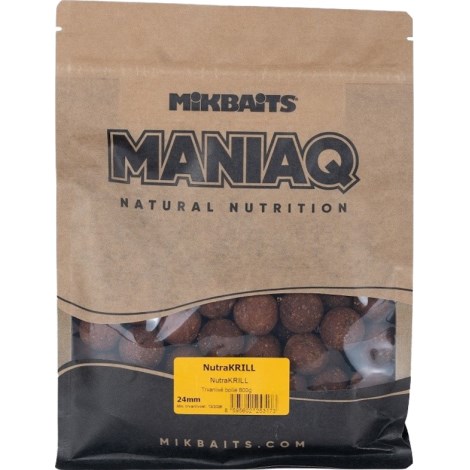 MIKBAITS - Boilie ManiaQ NutraKrill 20 mm 800 g