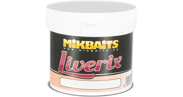 MIKBAITS - Boilie v dipe Liverix Magická kalmáre 24 mm 250 ml