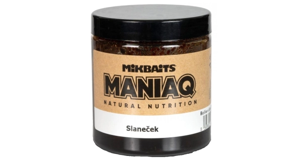MIKBAITS - Boilie v dipe ManiaQ Slaneček 16 mm 250 ml