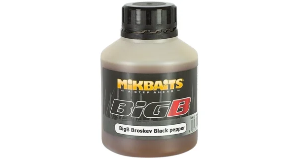 MIKBAITS - Booster Big 250 ml BigB Broskyňa Black Pepper