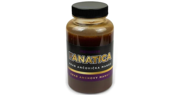 MIKBAITS - Booster Fanatica 250 ml Krab ančovička mango