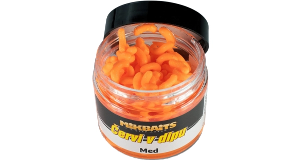MIKBAITS - Červy v dipe 50 ml Med