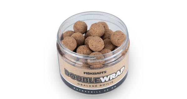 MIKBAITS - Double Wrap Boilie Maniaq NutraKrill 500 ml 20 mm