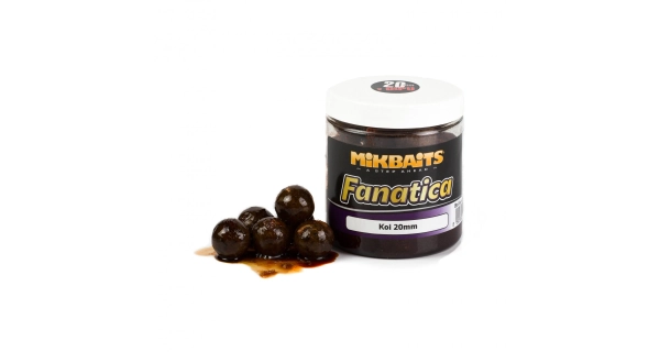 MIKBAITS - Fanatica boilies v dipe 250 ml Koi 24 mm