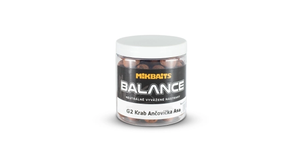 MIKBAITS - Gangster balance 250 ml G2 Krab Ančovička Asa 24 mm