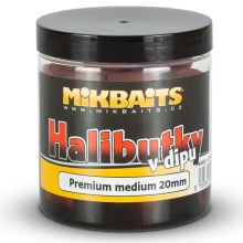 MIKBAITS - Halibutky v dipe 20 mm 250 ml Premium Halibut