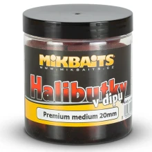 MIKBAITS - Halibutky v dipe 20 mm 250 ml Premium Halibut