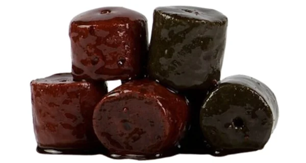 MIKBAITS - Halibutky v dipe 8 mm 150 ml Cesnak Halibut