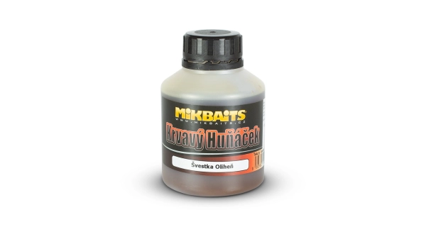 MIKBAITS - Krvavý huniačik booster 250 ml - slivka kalmáre