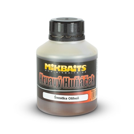 MIKBAITS - Krvavý huniačik booster 250 ml - slivka kalmáre