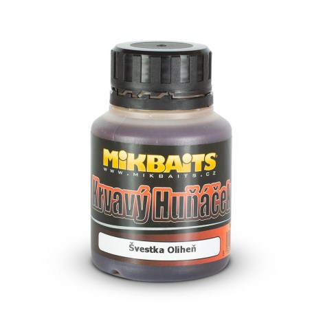 MIKBAITS - Krvavý huniačik ultra dip 125 ml - slivka kalmáre