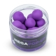 MIKBAITS - Mega plávajúce Fluo boilie 25 mm 300 ml Pikantná slivka