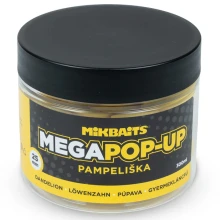 MIKBAITS - Mega plávajúce Fluo boilie 25 mm 300 ml Púpava
