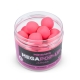 MIKBAITS - Mega plávajúce Fluo boilies 25 mm 300 ml Jahoda