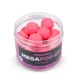 MIKBAITS - Mega plávajúce Fluo boilies 25 mm 300 ml Jahoda