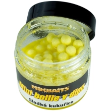 MIKBAITS - Mini boilie v dipe 50 ml Sladká kukurica
