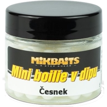 MIKBAITS - Mini boilie v dipe Cesnak 8 mm 50 ml